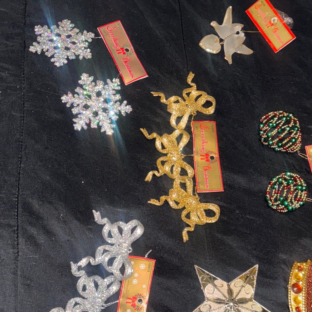 Festive Holiday Ornament Set